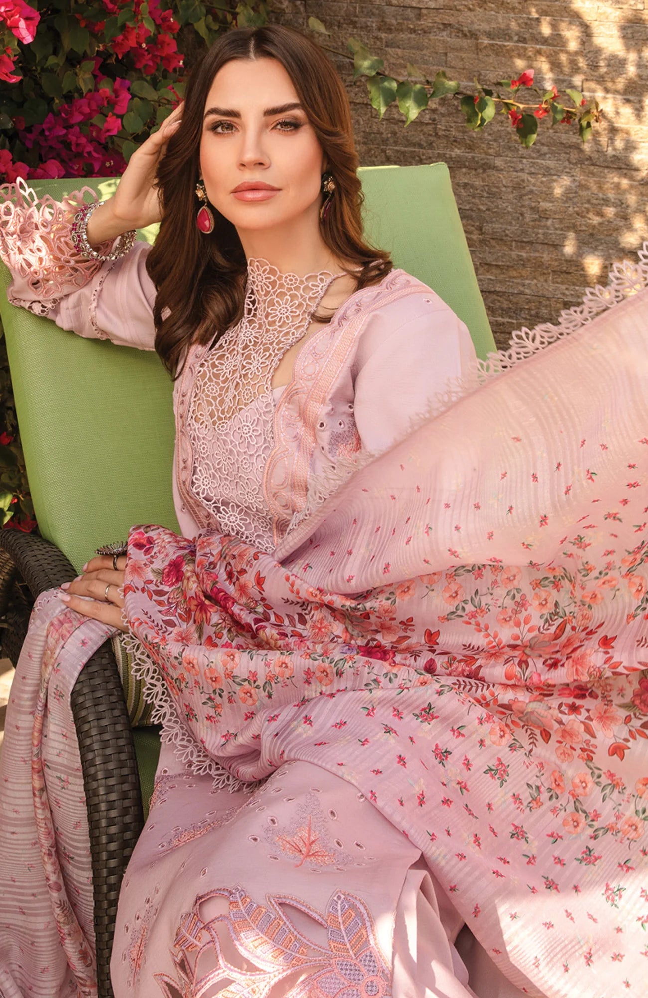 CARNATION BY RANGRASIYA LAWN COLLECTION'24 3 PIECE UNSTITCHED RRCRN24L D5-SUMMER COLLECTION