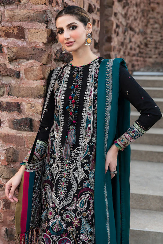 EMBROIDERED SLUB KHADDAR-DW23-D8