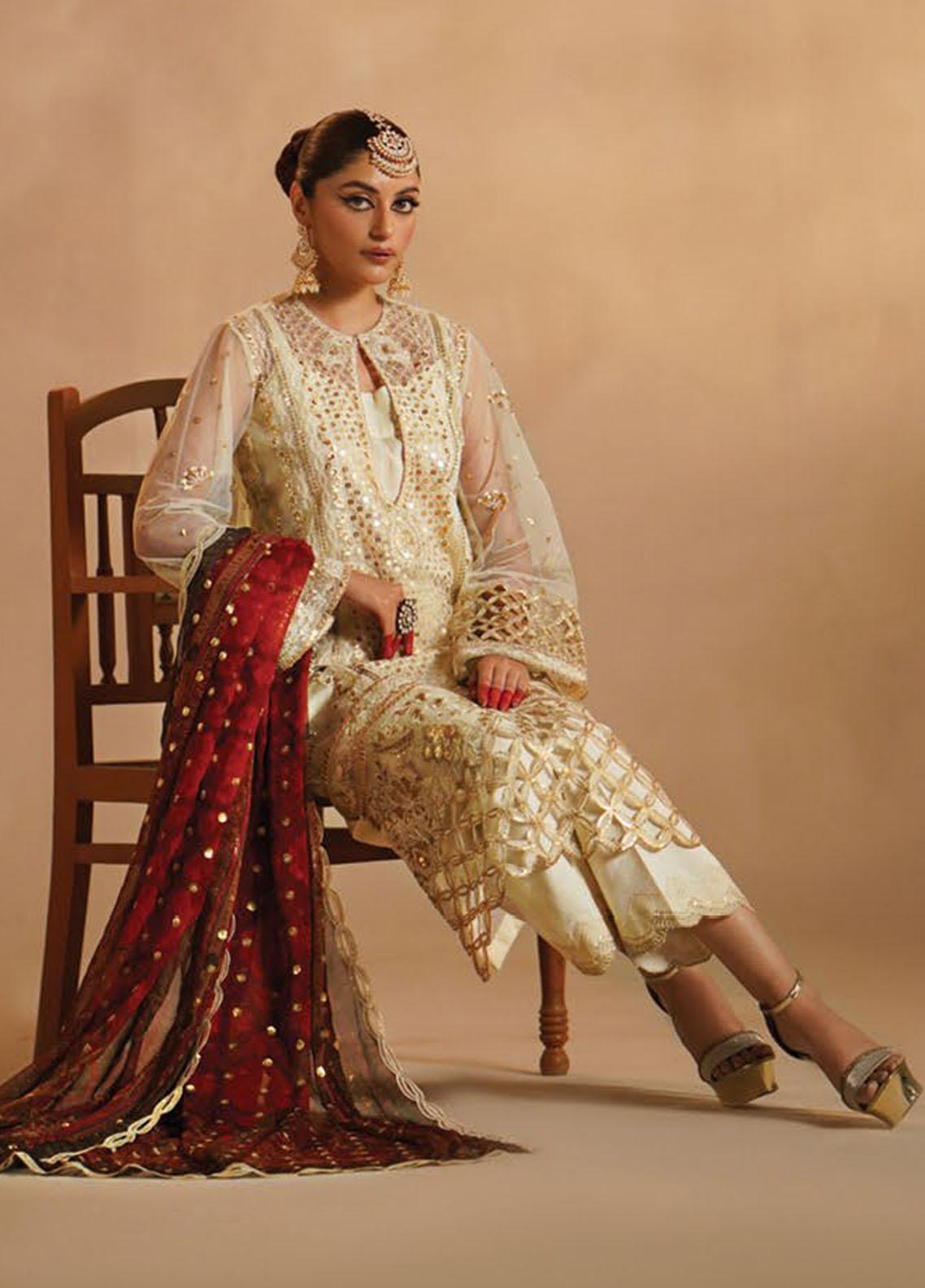 Nayab By Myeesha Embroidered Net Suits Unstitched