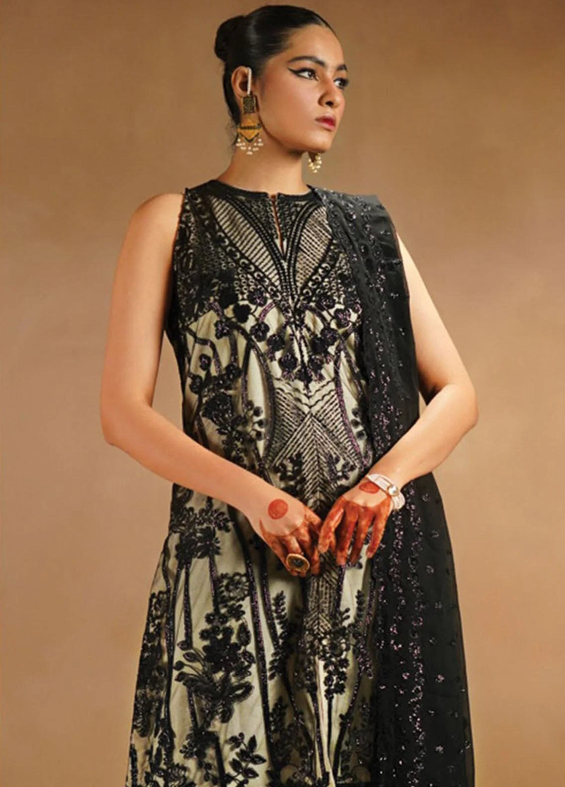 Nayab By Myeesha Embroidered Net Suits Unstitched