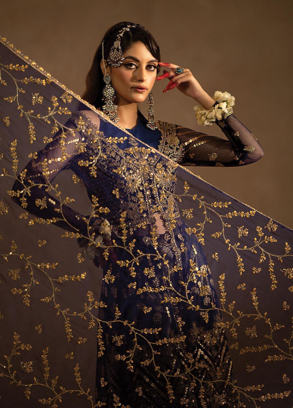 Nayab By Myeesha Embroidered Net Suits Unstitched