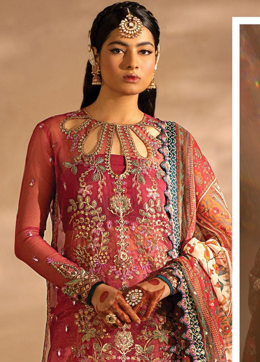 Nayab By Myeesha Embroidered Net Suit